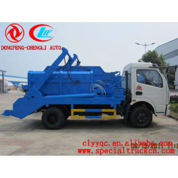 swing arm refuse collector